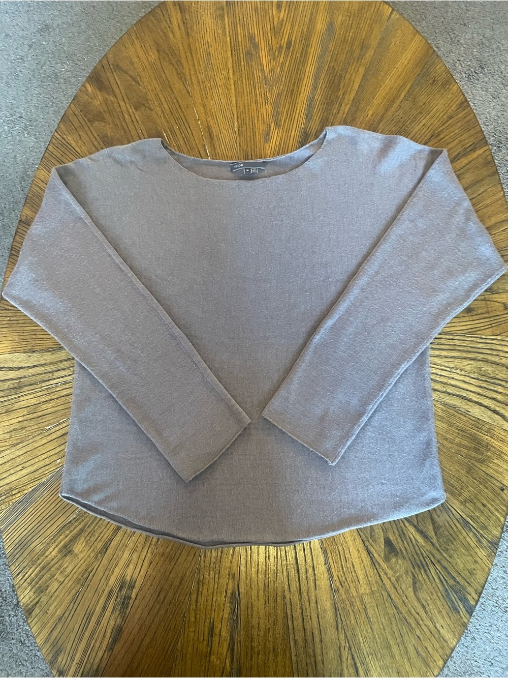 Vince Women's Crew Neck Sweater in Taupe